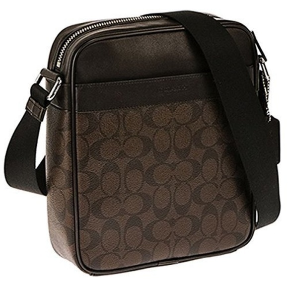 coach flight messenger bag